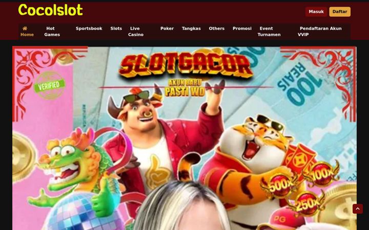 Screenshot of cocolslot.net
