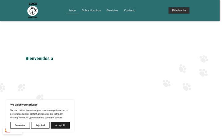 Screenshot of cocomascotasaltea.es