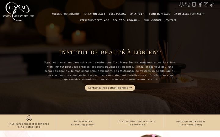 Screenshot of cocomerry.com