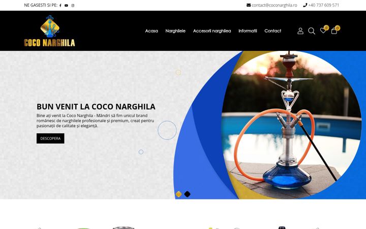 Screenshot of coconarghila.ro