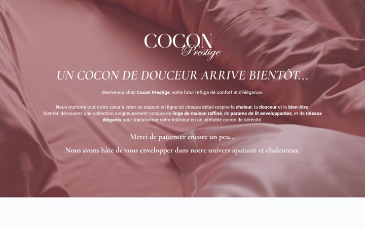 Screenshot of coconprestige.com