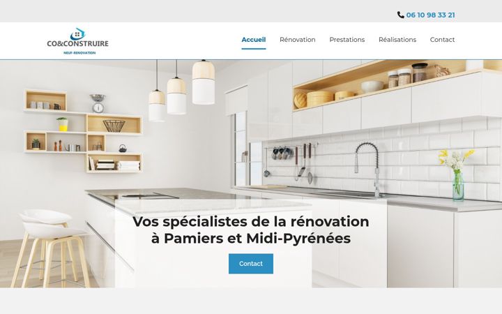 Screenshot of coconstruire.fr