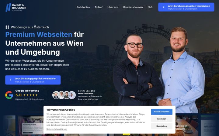 Screenshot of coconutz.at