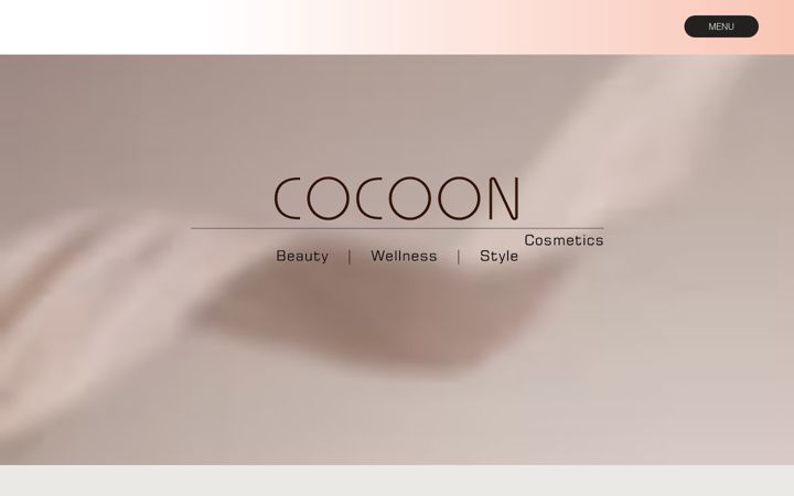 Screenshot of cocooncosmetics.de