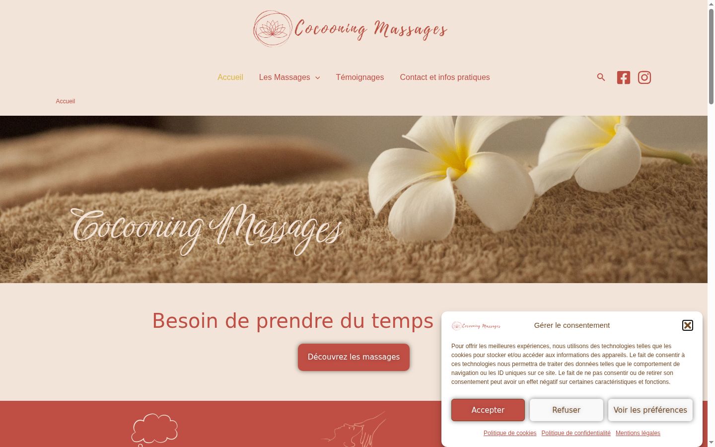 Screenshot tal-banner tal-kunsens muri qabel kwalunkwe interazzjoni