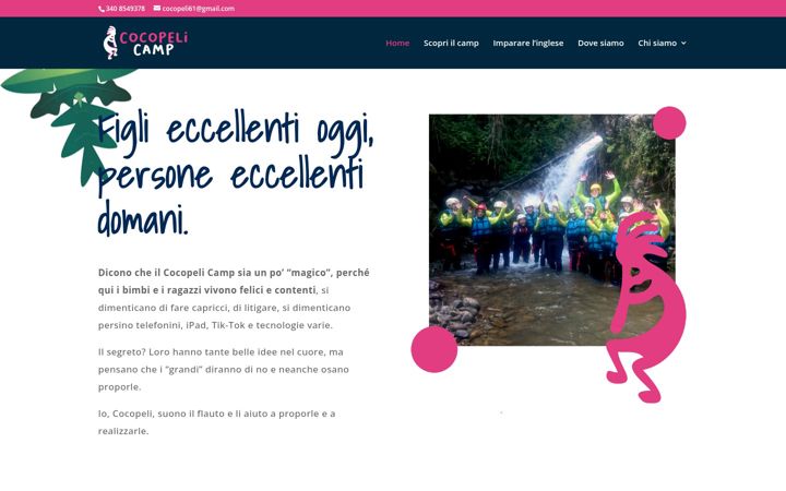 Screenshot of cocopelicamp.it