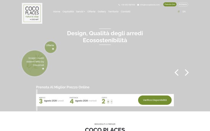 Screenshot of cocoplaces.com