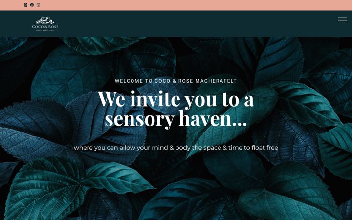 Screenshot of cocorosebeautyclinic.co.uk