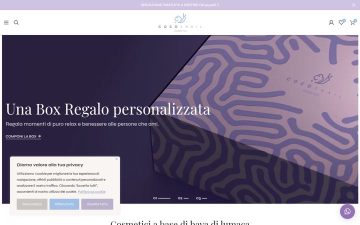 Screenshot του cocosnail.it