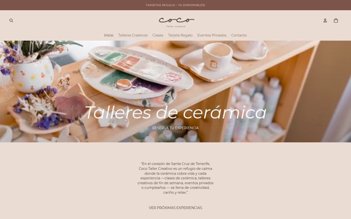 Screenshot of cocotallercreativo.com