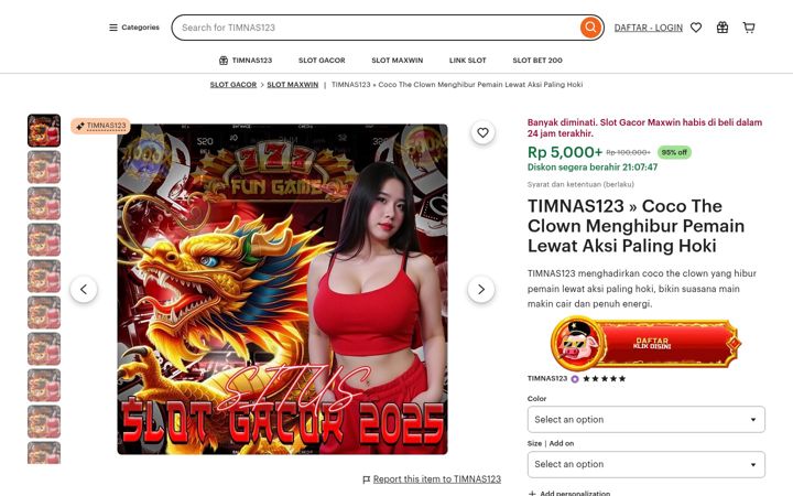 Screenshot of cocotheclown.net