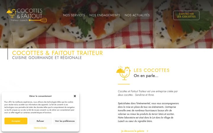 Screenshot of cocottesetfaitout.fr
