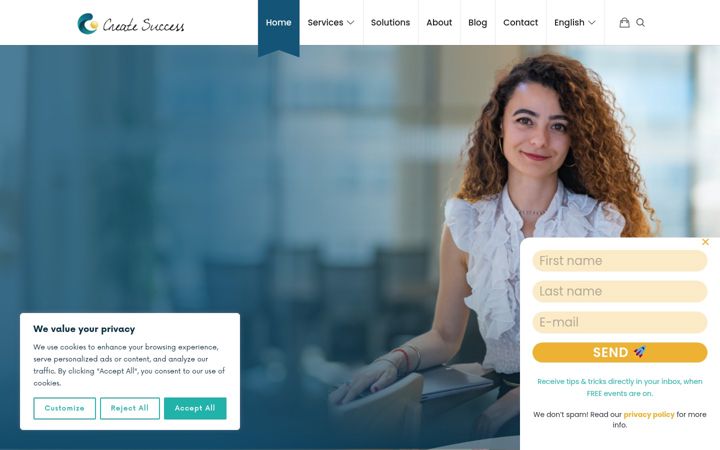 Screenshot of cocreatesuccess.com