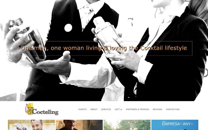 Screenshot of cocteling.com