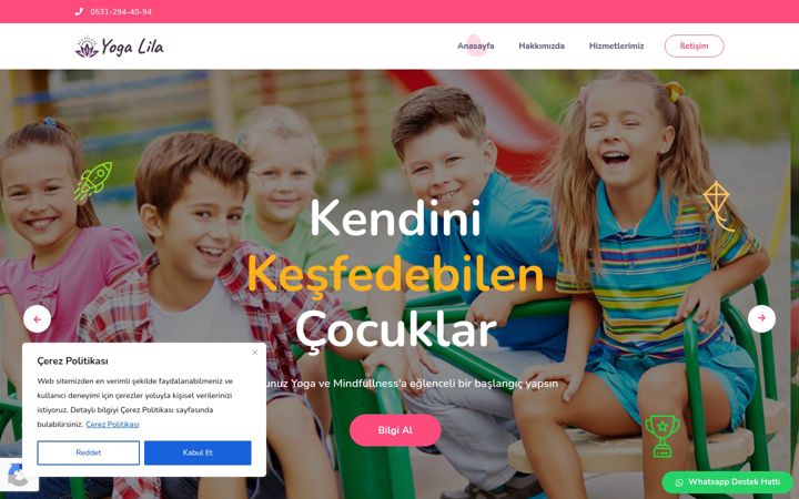 Screenshot of cocukyogasi.com