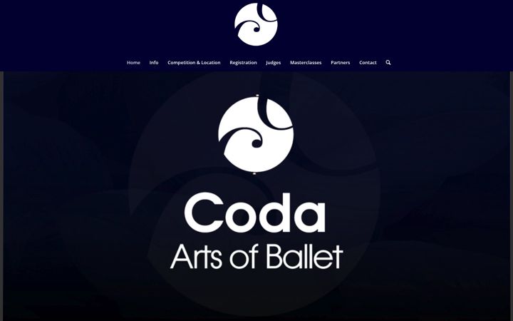 Screenshot of codaballet.com
