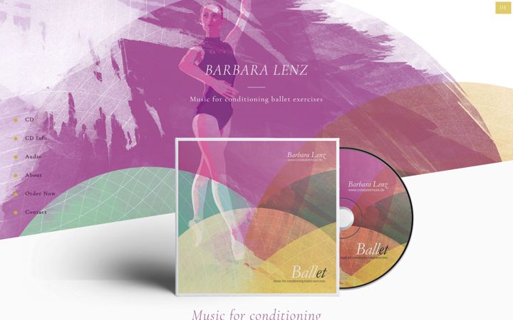Screenshot of codaballetmusic.de