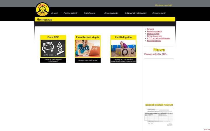Screenshot of codai.it