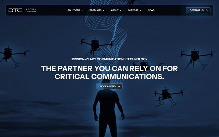 Screenshot of codancomms.com