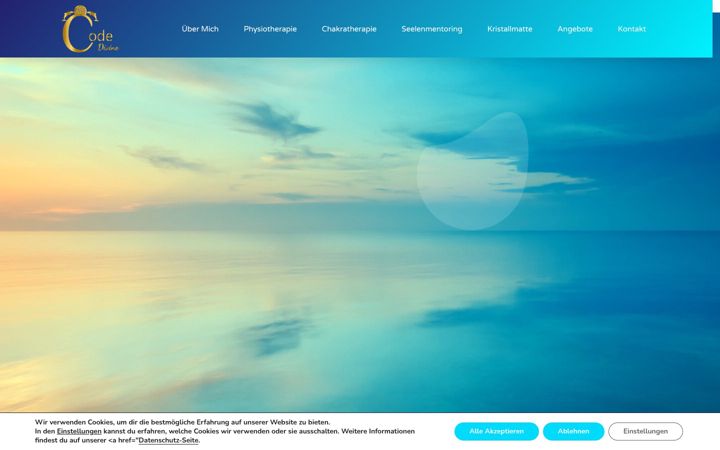 Screenshot of code-divine.de