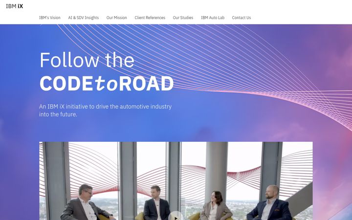 Screenshot of code-to-road.eu