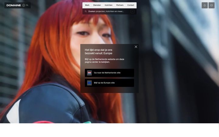 Screenshot of code.nl