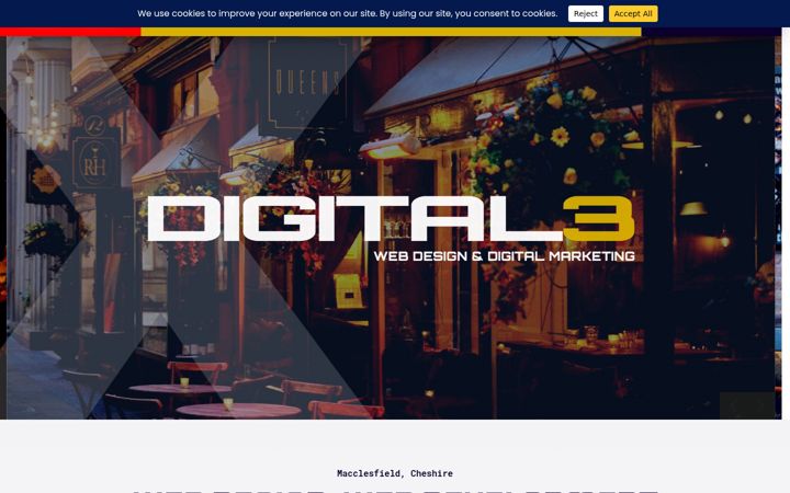 Screenshot of code4digital.co.uk