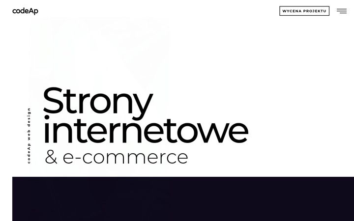 Screenshot of codeap.pl