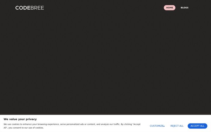 Screenshot of codebree.com