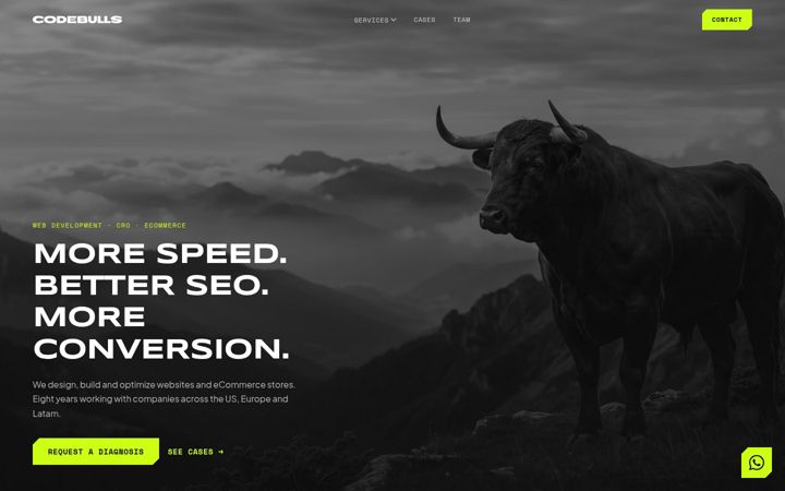 Screenshot of codebullsteam.com
