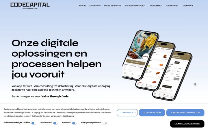 Screenshot of codecapital.be