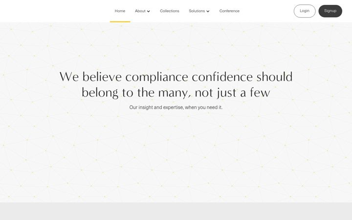 Screenshot of codeclarity.co.uk
