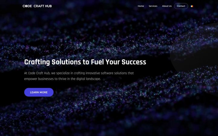 Screenshot of codecrafthub.com
