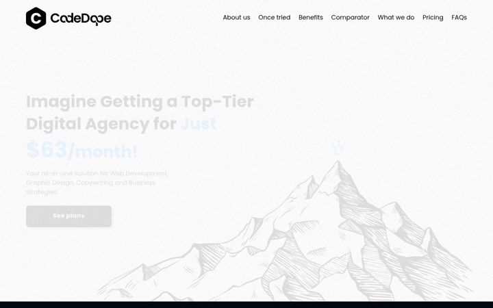 Screenshot of codedope.com