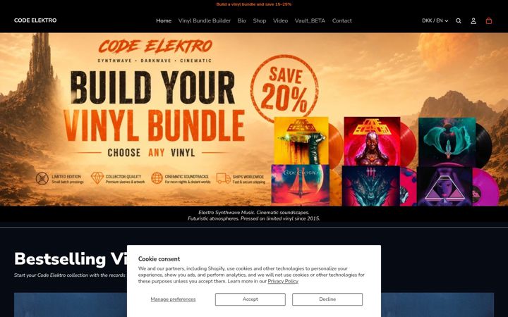 Screenshot of codeelektro.com