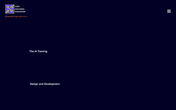 Screenshot of codeexplorers.com