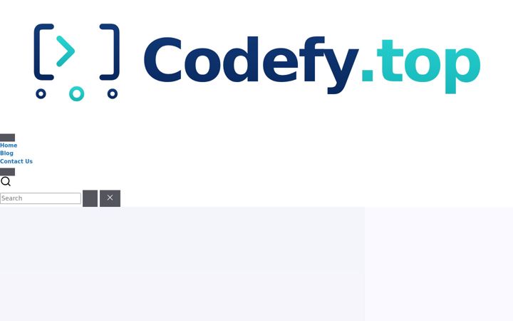 Screenshot of codefy.top