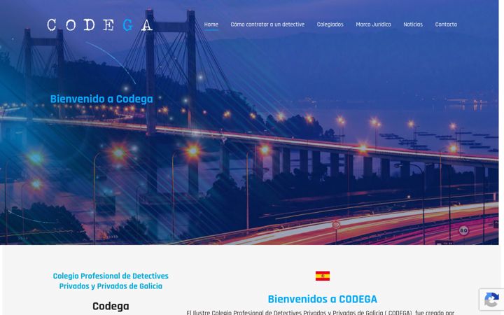 Screenshot of codega.es