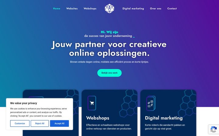 Screenshot van codegenes.nl