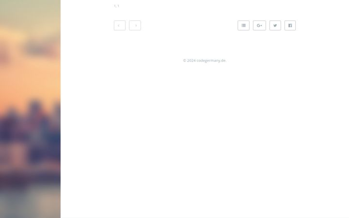 Screenshot of codegermany.de