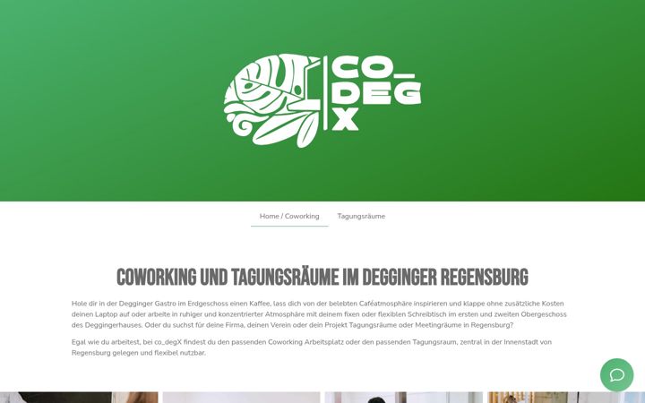 Screenshot of codegx.de