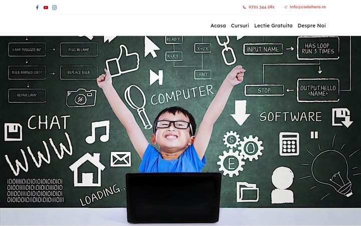 Zrzut ekranu codehero.ro