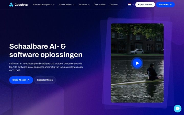 Screenshot of codehive.nl