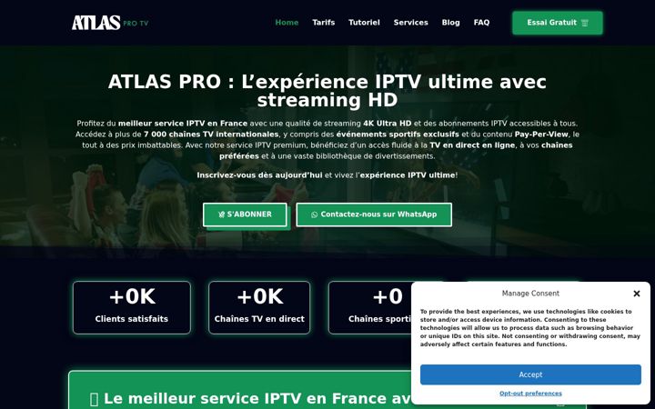 Screenshot of codeiptv.net