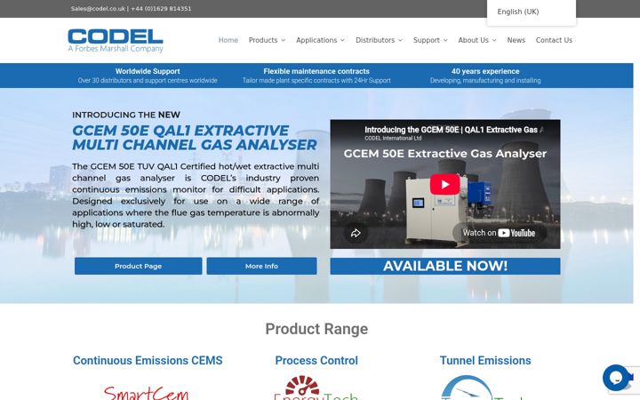 Screenshot of codel.co.uk