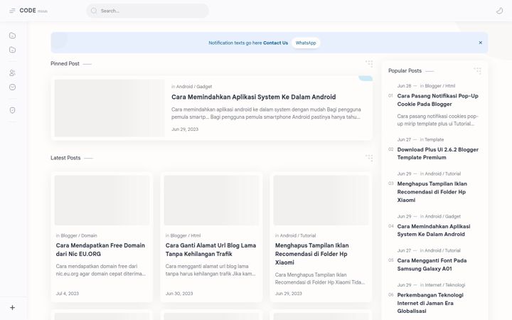 Screenshot of codemous.eu.org