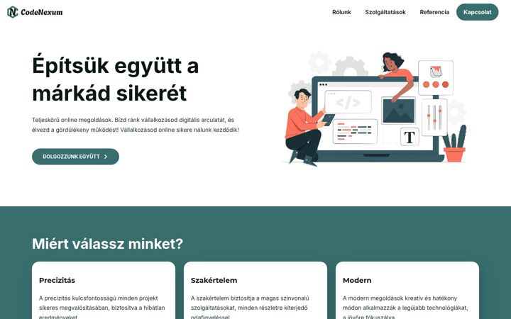 Képernyőkép: codenexum.hu