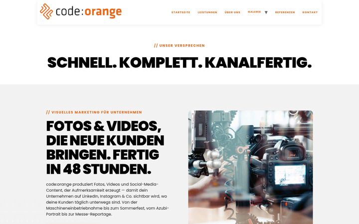 Screenshot of codeorange.la