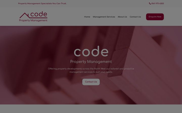 Screenshot of codepm.co.uk