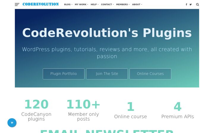 Zrzut ekranu coderevolution.ro
